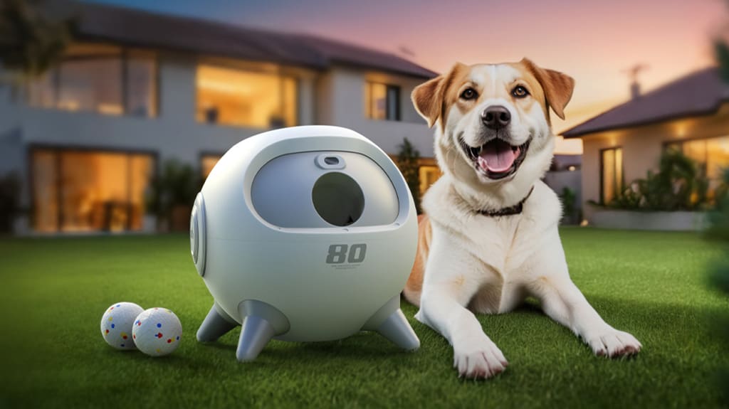 Automatic Ball Launchers for Dogs to Play Fetch Automatic Ball Launchers for Dogs to Play Fetch