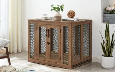 Unipaws Indoor Aesthetic Kennel Furniture Dog Crate Review