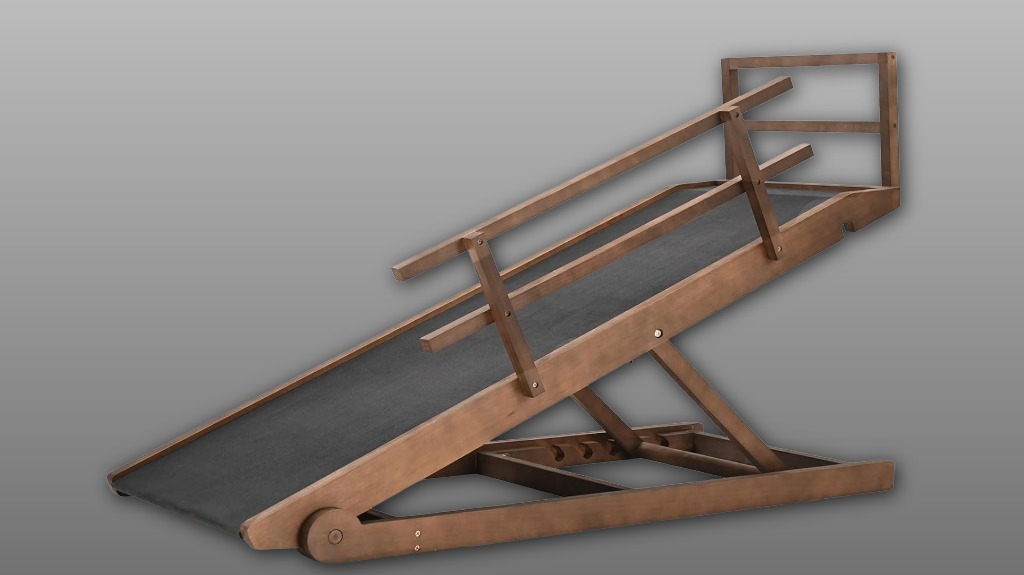 adjustable non slip folding ramp