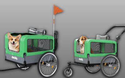 Deckly 4in1 Dog Bike Trailer Review