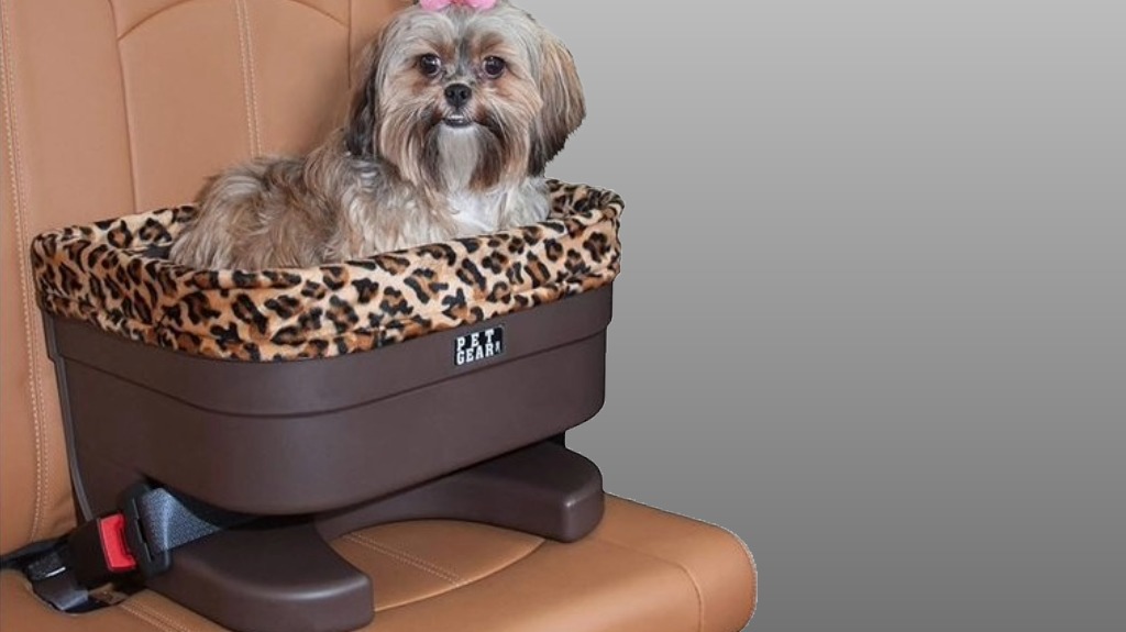 elevated pet car seat