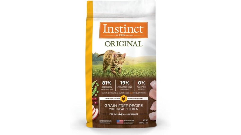 high protein natural kibble blend