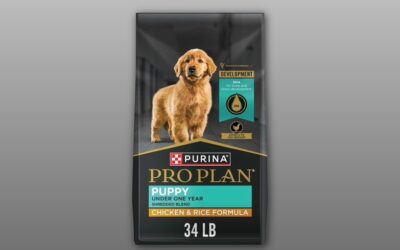 Purina Pro Plan High Protein Puppy Food Shredded Blend Chicken & Rice Formula Review