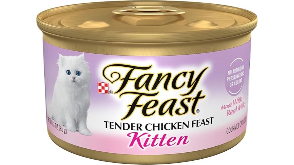 tender chicken kitten feast