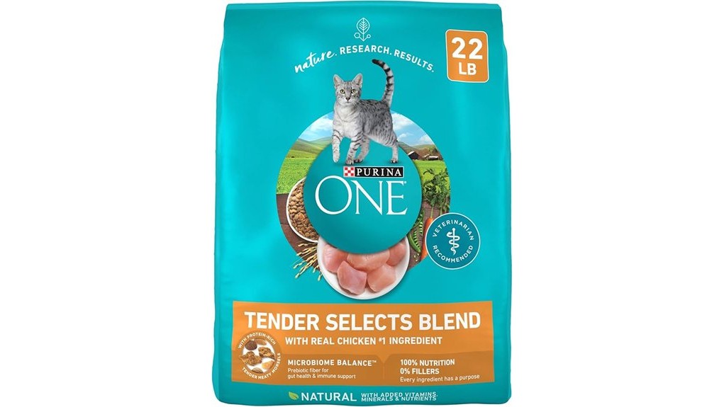 tender natural adult cat kibble