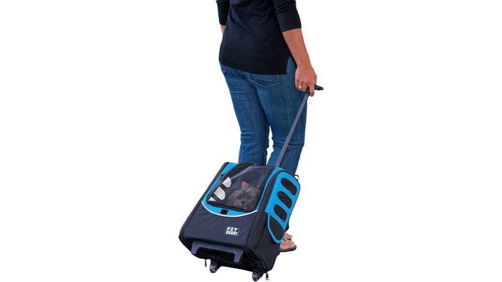 travel friendly pet carrier backpack