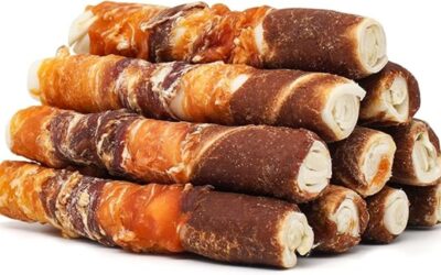 MON2SUN Dog Treats Triple Flavor Rawhide Sticks Review